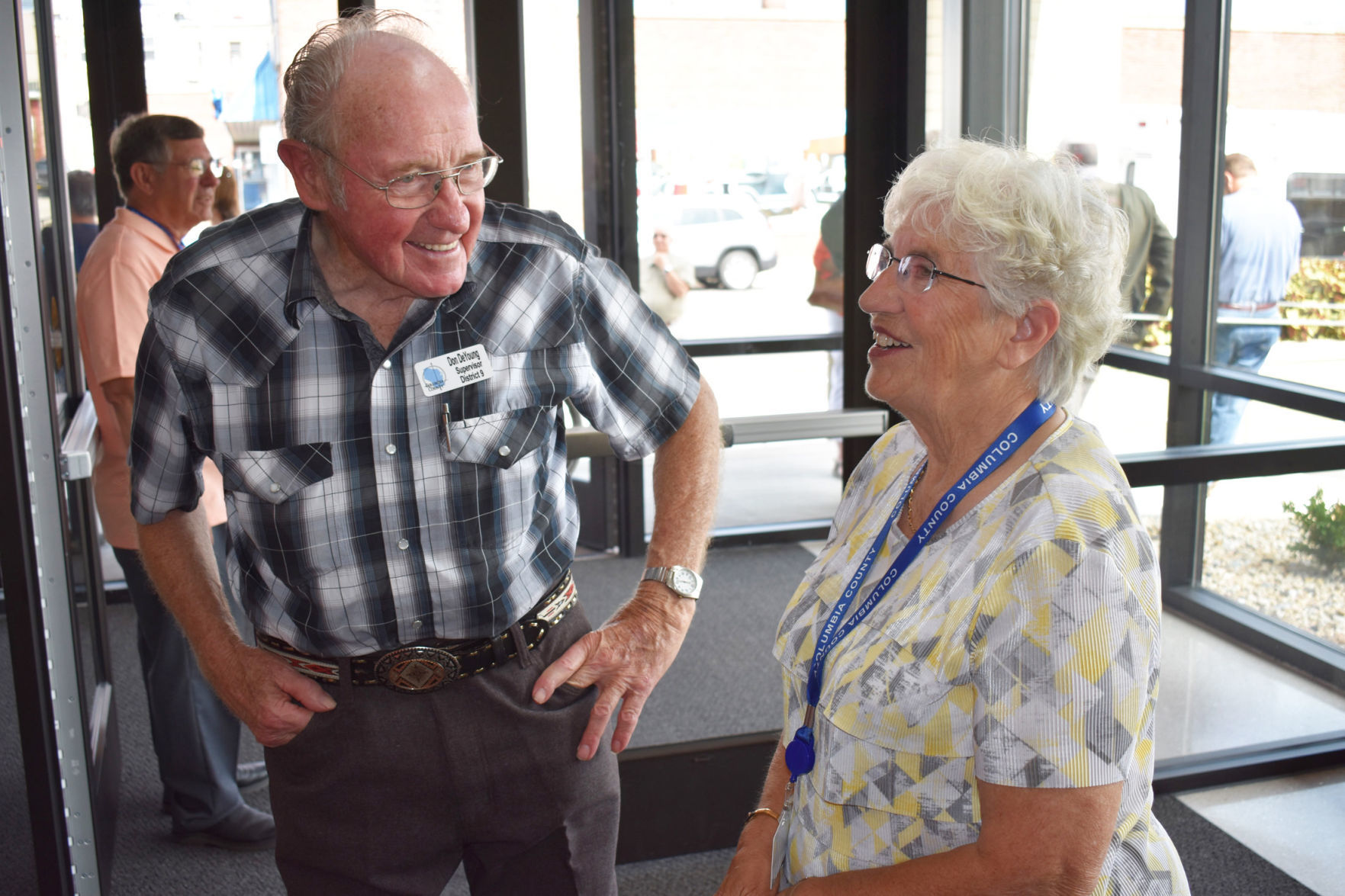 Columbia County dedication senior supervisors
